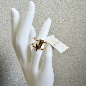 Kendra Scott Lightning Ring 14k gold women's size 7